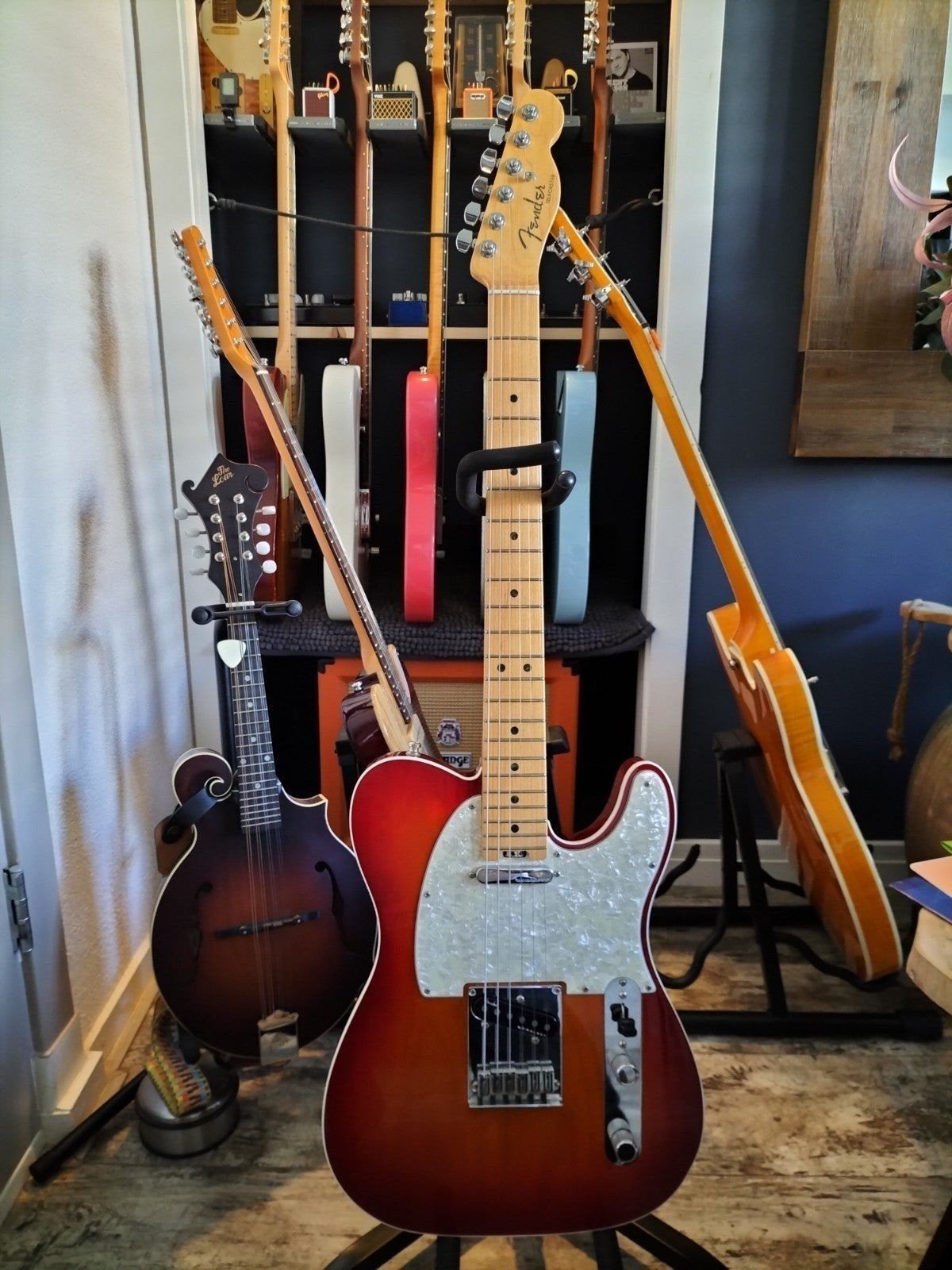 Fender Telecaster USA American Elite, Muziek en Instrumenten, Ophalen, Zo goed als nieuw