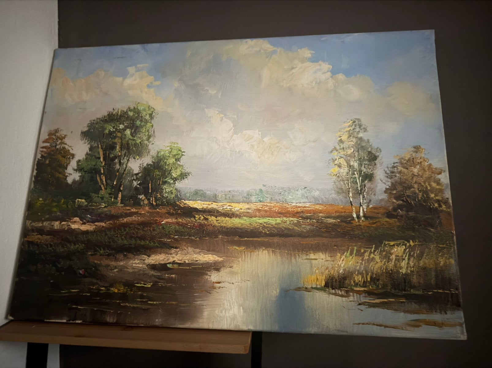 Schilderij, Ophalen