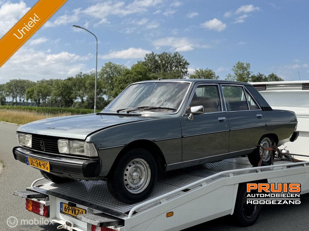 Peugeot 604 2.5 GT DIESEL 1978 -NAP- *INRUIL MOGELIJK*, Auto's, Oldtimers, Achterwielaandrijving, 2498 cc, Origineel Nederlands