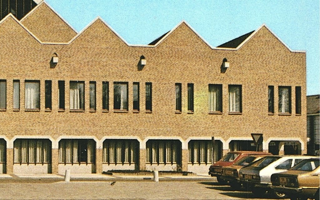 41284 Denekamp 381 Ov Gemeentehuis Nette kaart Onbeschreven, Ophalen of Verzenden, 1980 tot heden, Ongelopen, Overijssel