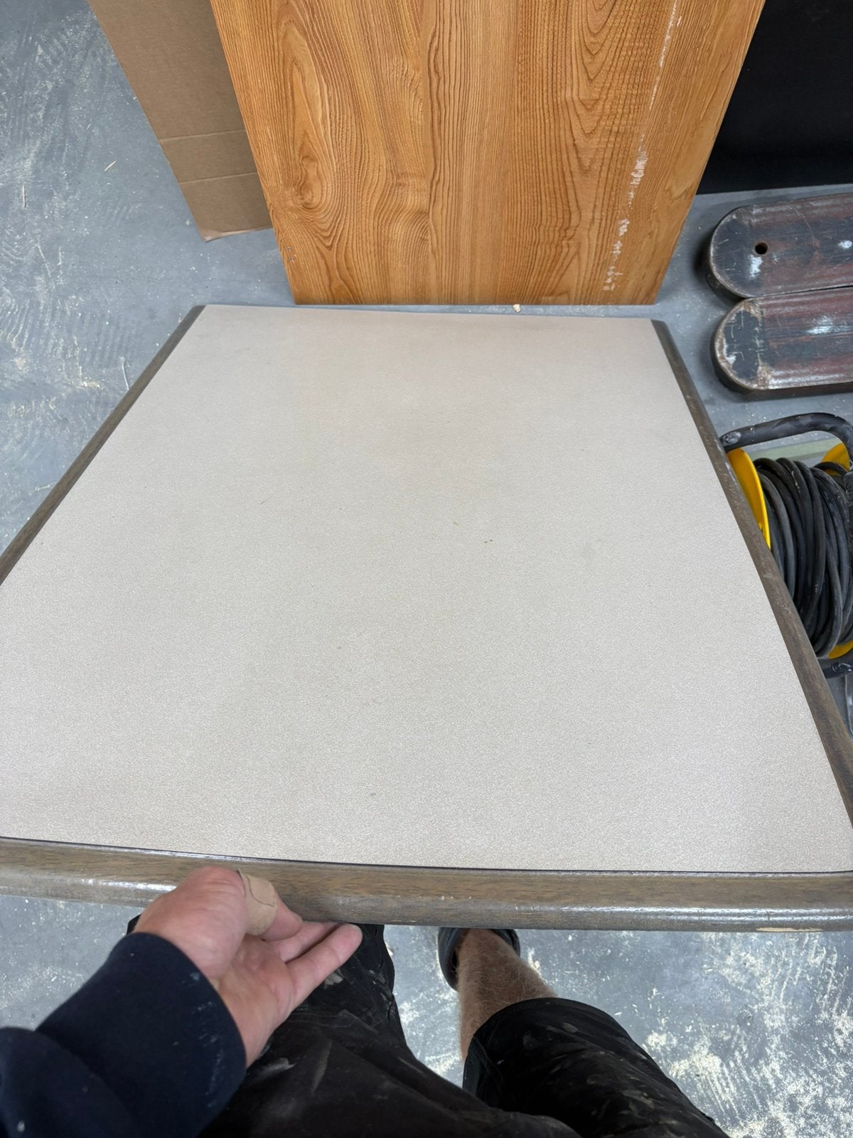Caravan tafel, Ophalen, Gebruikt, Campingtafel