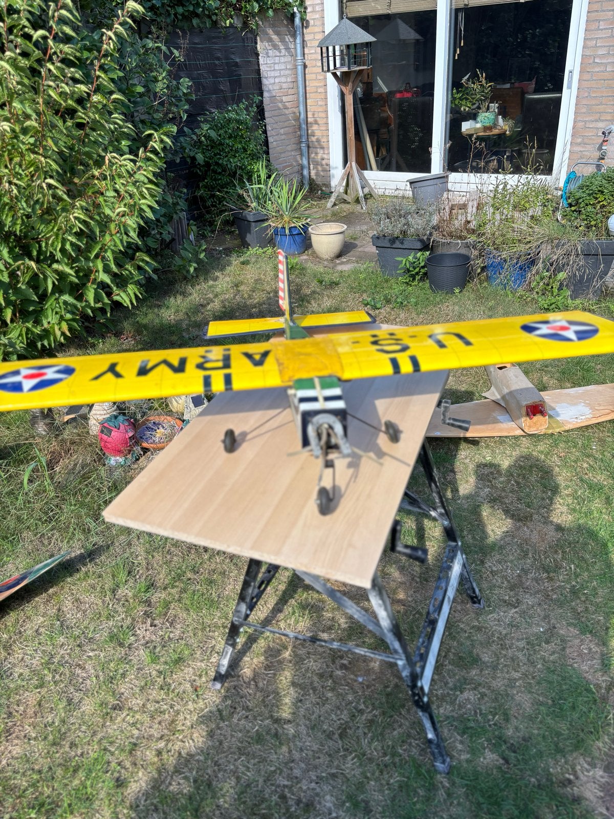 OK Model / Pilot US Army Ready to Fly vintage RC-model, Ophalen, Gebruikt, Overige typen