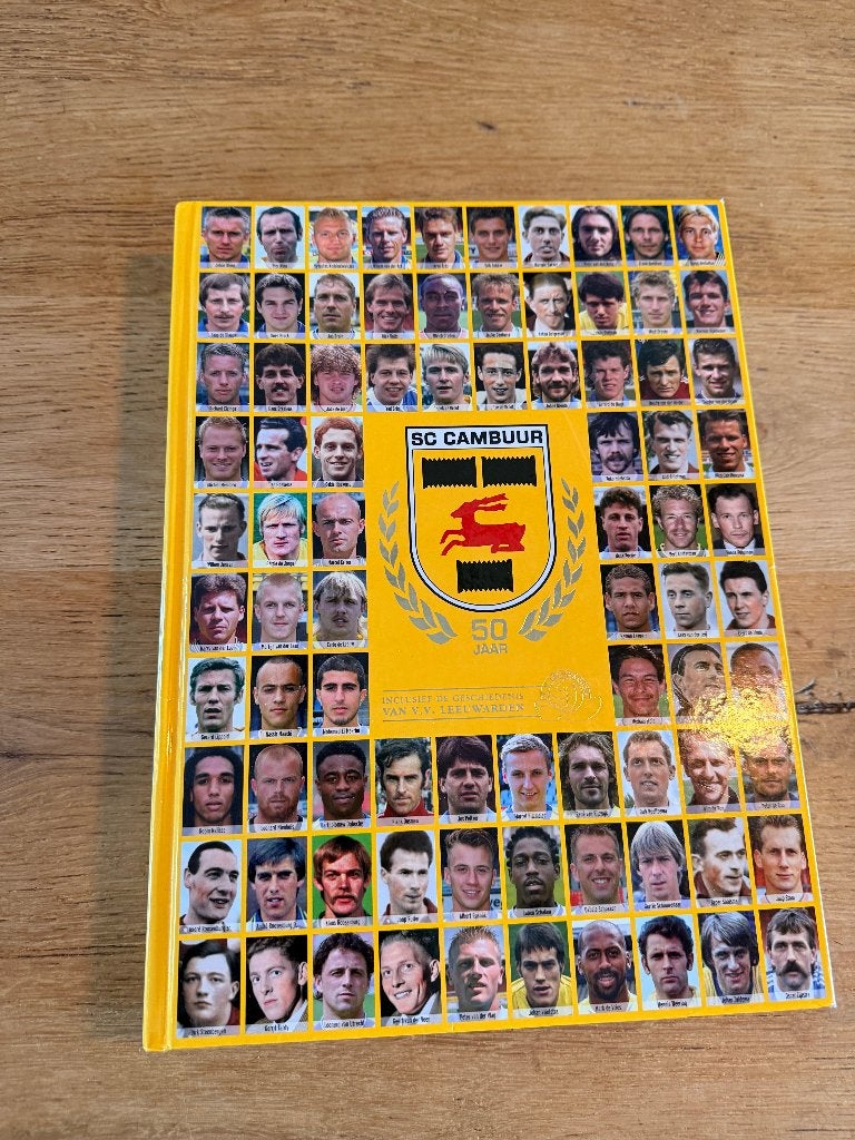 50 jaar SC Cambuur – officieel jubileumboek, Verzamelen, Ophalen of Verzenden, Zo goed als nieuw, Overige binnenlandse clubs, Boek of Tijdschrift
