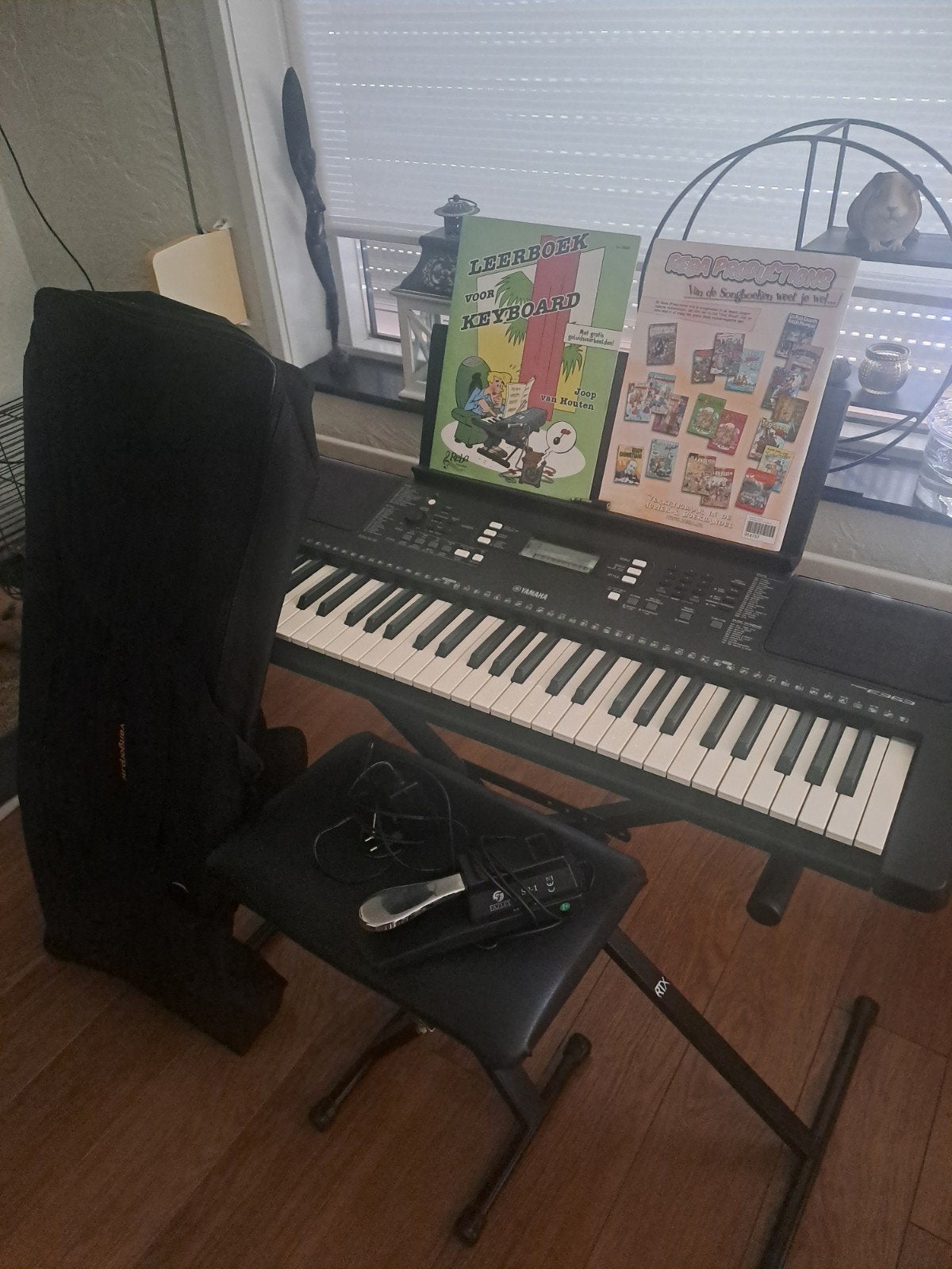 Yamaha PSR E-363  met veel extra's, Ophalen, Yamaha, Midi-aansluiting, 61 toetsen
