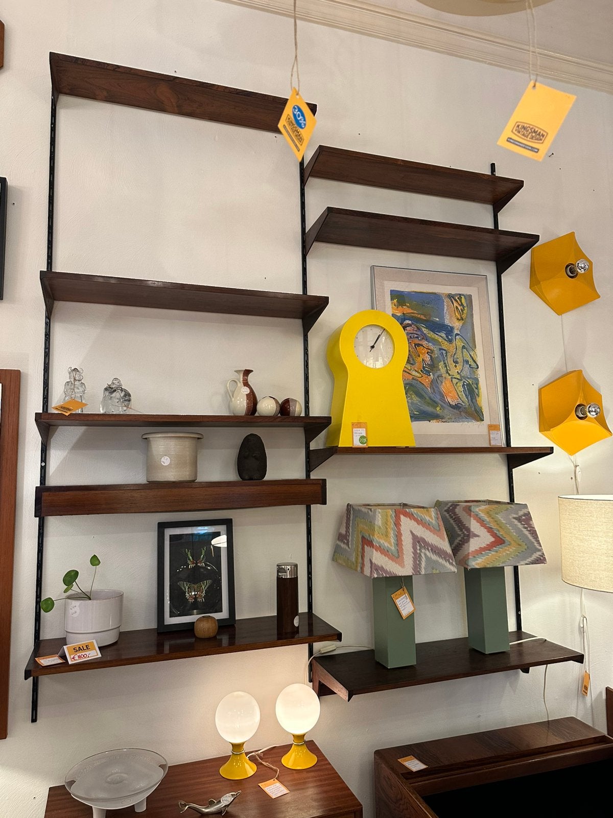 Vintage Kai Kristiansen wandsysteem – jaren 60 Deens design, Ophalen, Zo goed als nieuw