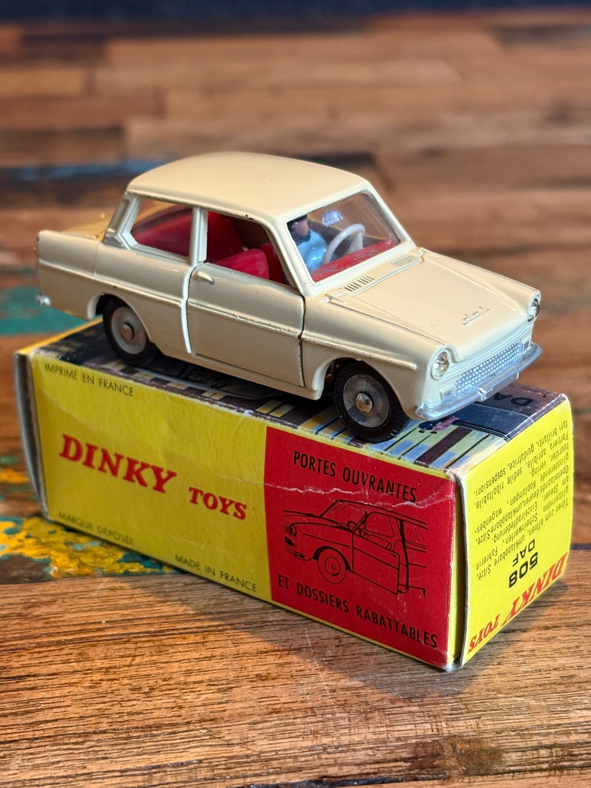 Mooie originele Dinky Toys DAF, Ophalen of Verzenden, Zo goed als nieuw, Auto, Dinky Toys