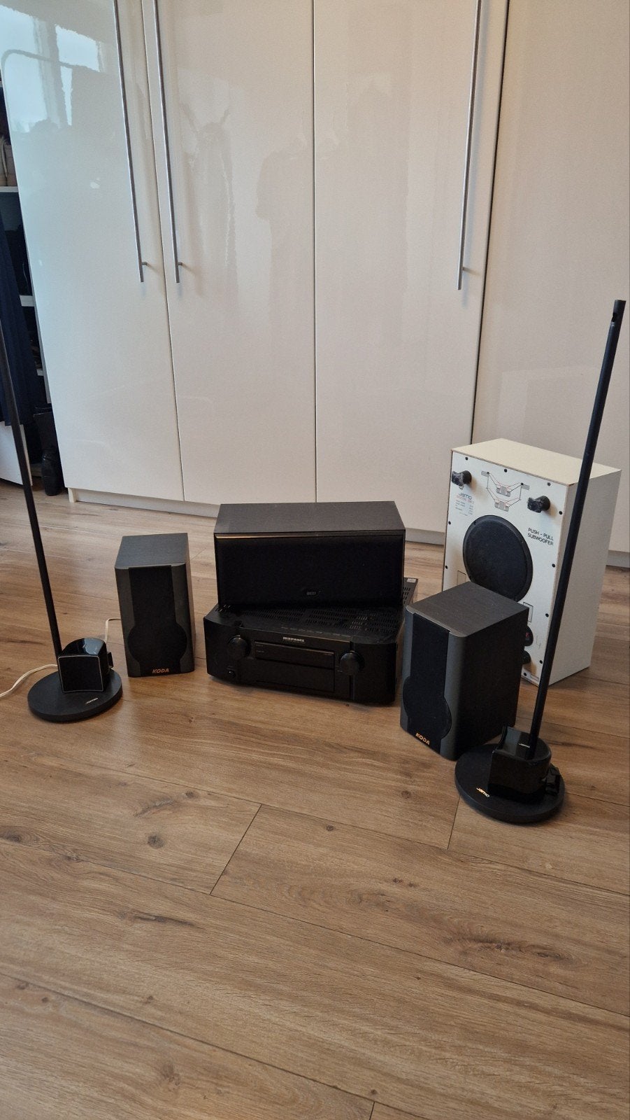Marantz SR6004 Surround Receiver met 5.1 Speakerset, Ophalen, Gebruikt, Speakers, Overige merken