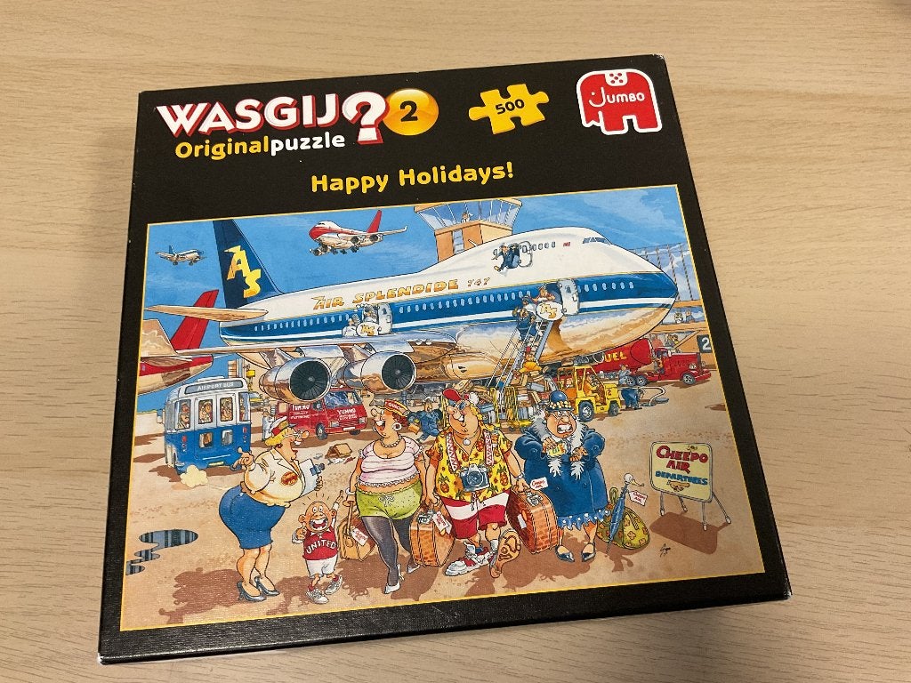 Wasgij puzzel 500 stukjes, Hobby en Vrije tijd, Denksport en Puzzels, Ophalen, 500 t/m 1500 stukjes, Zo goed als nieuw, Legpuzzel