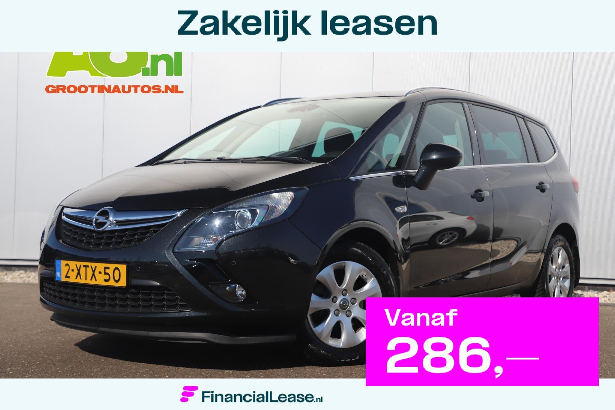 Opel Zafira Tourer 1.4 Business+ 140PK Automaat Trekhaak Nav, Euro 5, Gebruikt, 4 cilinders, Met garantie (alle)