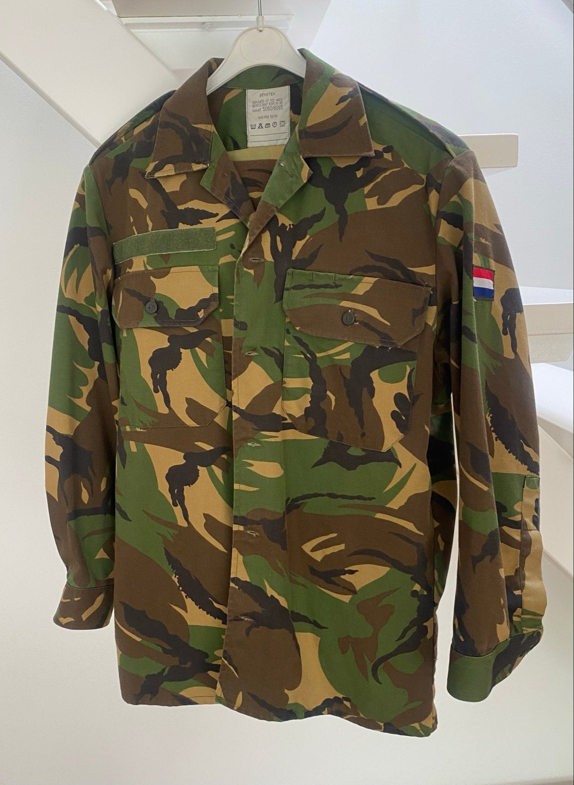 Nederlands Militair Camouflage Uniform (Broek en Jas), Verzenden, Landmacht, Nederland, Kleding of Schoenen