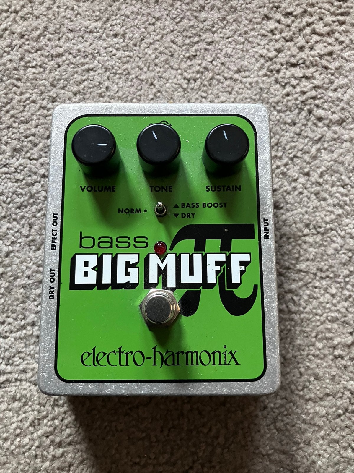 Electro harmonix Big Muff Bass, Ophalen of Verzenden, Zo goed als nieuw