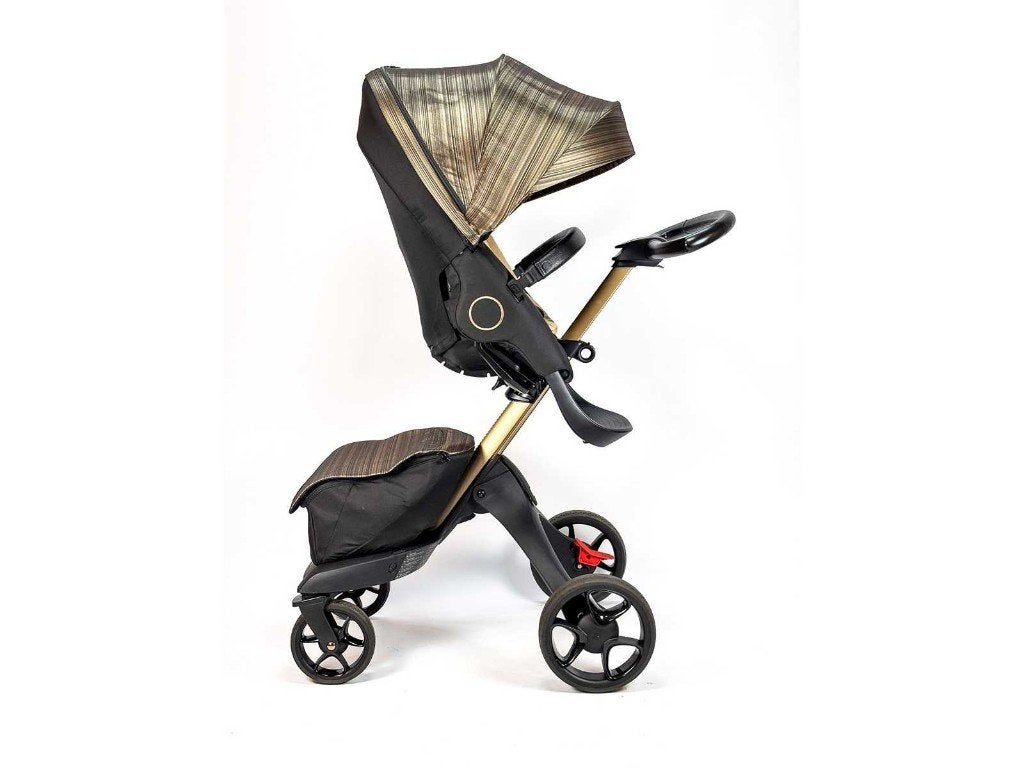 Stokke Xplory Kinderwagen Gold Black – Nieuw in doos, Kinderen en Baby's, Kinderwagens en Combinaties, 1234AB, Info@stokke.nl