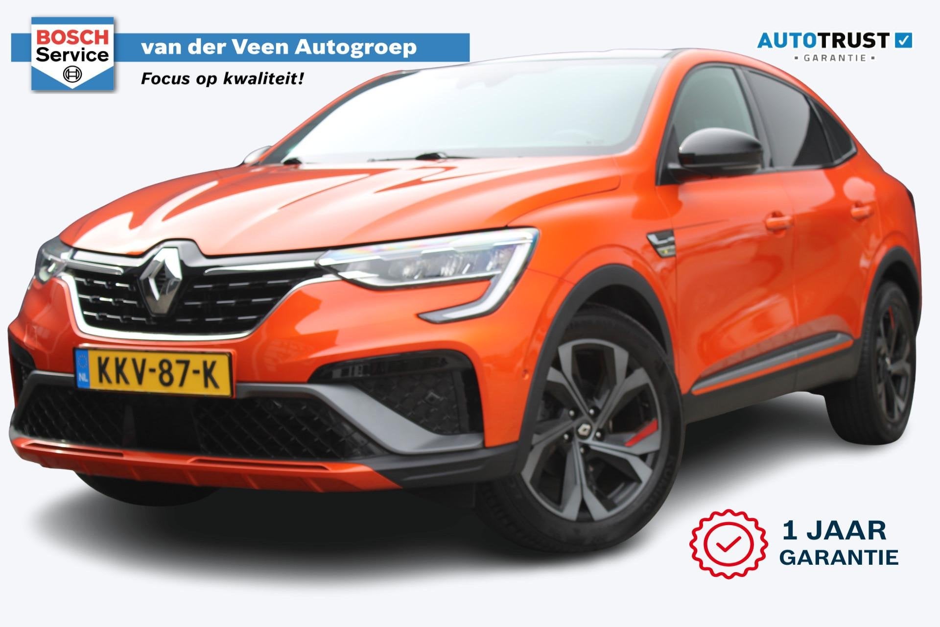 Renault Arkana 1.3 mild hybrid 140 R.S. line | Incl. 12 maan, Arkana, Gebruikt, Bedrijf, 900 kg