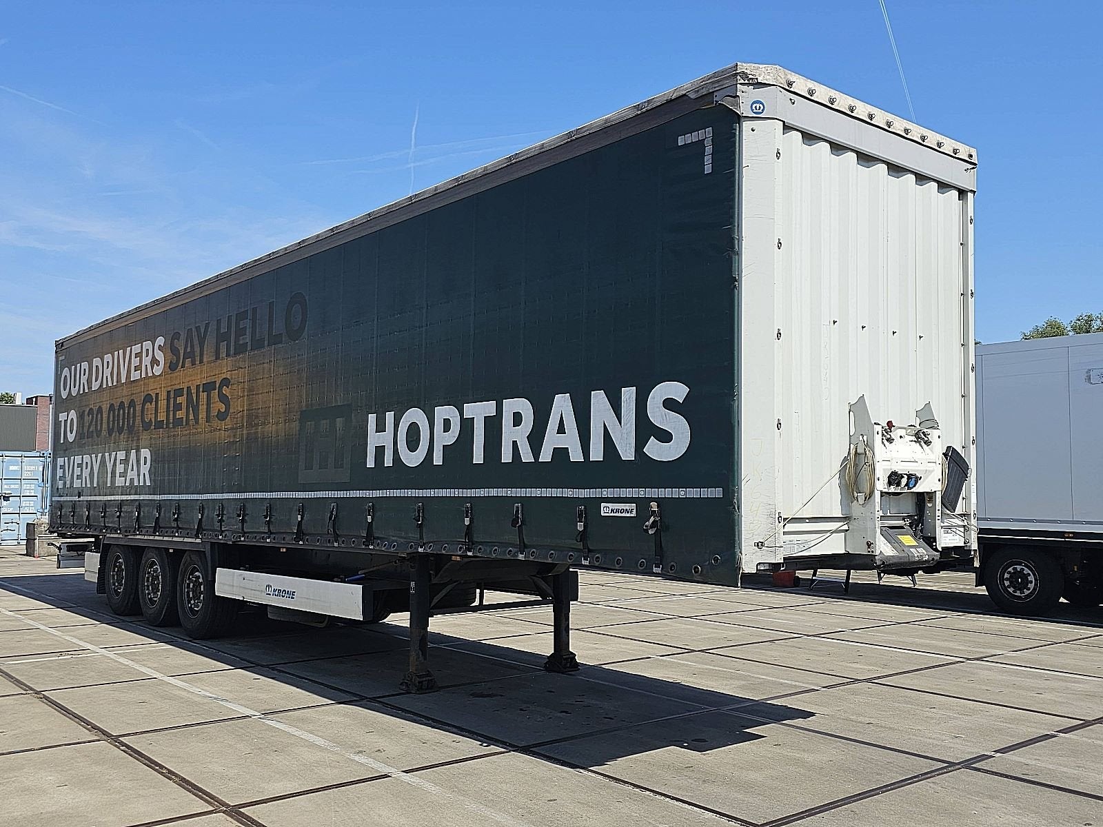 KRONE SD disc brakes edscha, Auto's, Overige kleuren, Bedrijf, Aanhangers en Opleggers, Te koop