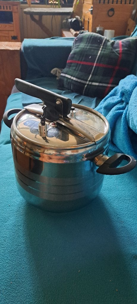 Snelkookpan, Ophalen, Zo goed als nieuw, Rvs