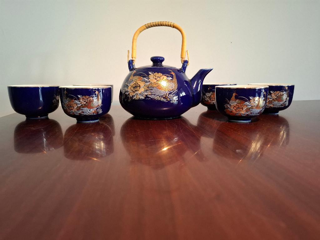 Vintage Aziatisch Theeservies (Japan), Ophalen of Verzenden