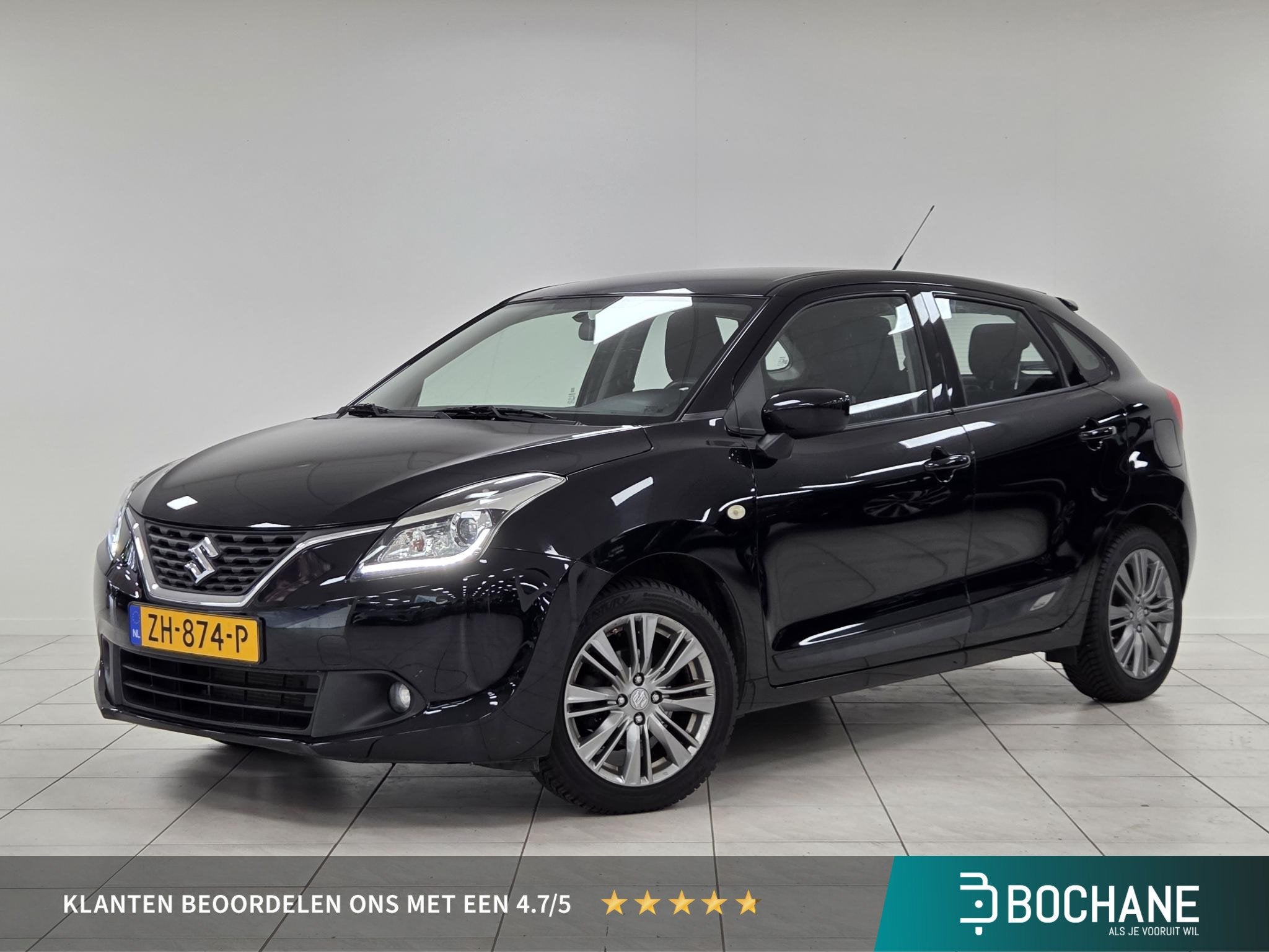 Suzuki Baleno 1.2 Exclusive Automaat, Auto's, Suzuki, Stof, Gebruikt, 4 cilinders, Met garantie (alle)