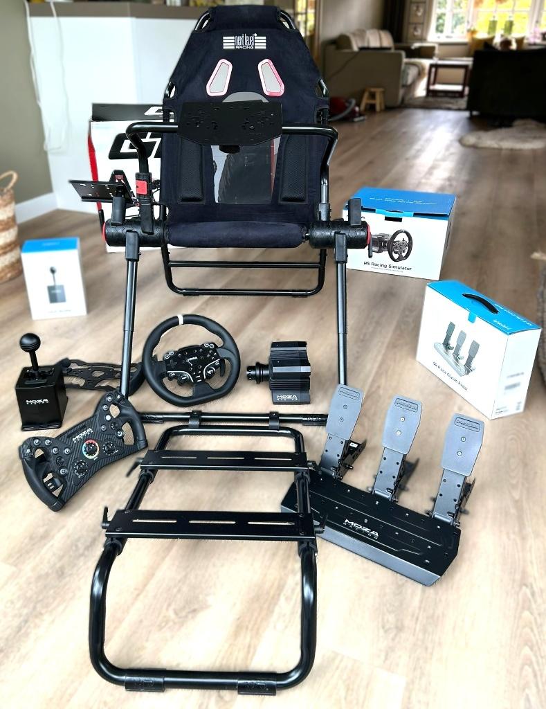 Complete MOZA Racing Simulator - High-end in originele doos, Ophalen, Zo goed als nieuw, Moza Racing