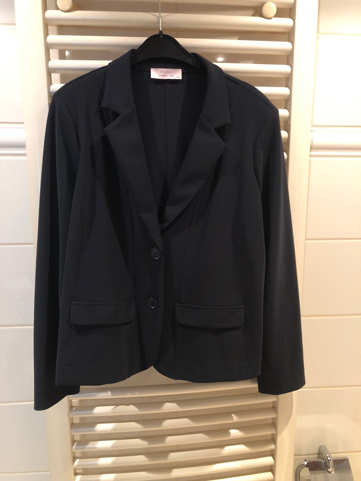 Nieuwe blazer Studio Anneloes, Blauw, Maat 46/48 (XL) of groter, Nieuw, Ophalen of Verzenden