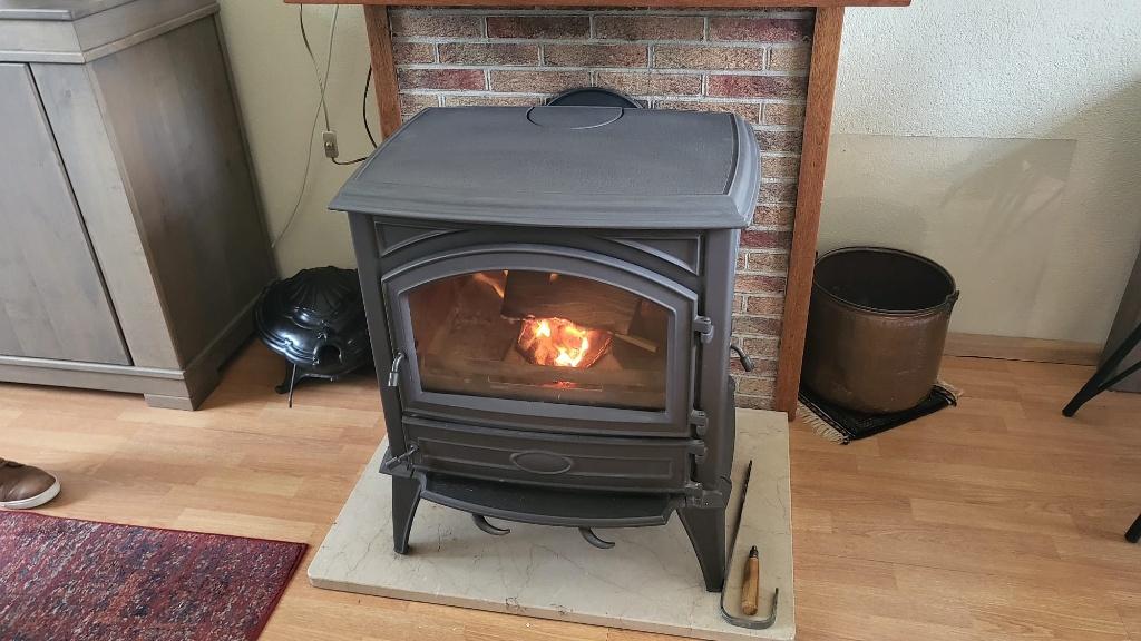 Dovre 640CB Houtkachel, Huis en Inrichting, Kachels, Ophalen, Houtkachel, Zo goed als nieuw, Vrijstaand