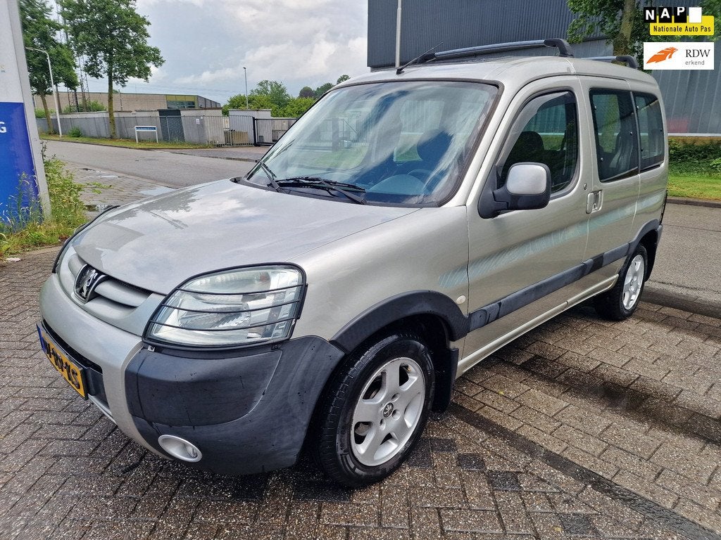 Peugeot Partner MPV 1.6-16V VTC, Apk, Nap, Goed rijdend Inru, Auto's, Peugeot, Stof, Gebruikt, Zwart, 4 cilinders