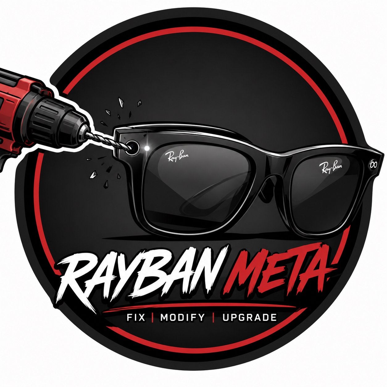 Meta Led verwijder service /rayban/oakley/meta, Ophalen of Verzenden