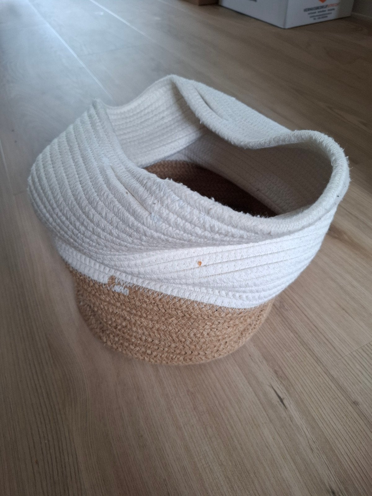 ZARA HOME Mand, Ophalen, Rond, Riet