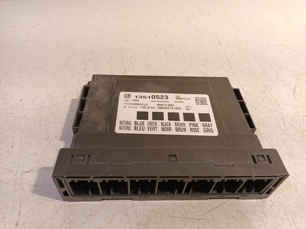 Computer body control Opel Karl, Onderdelen@venauto.nl, Van der Ven Autorecycling B.V., Gebruikt, Ettenseweg 76, 4706 PB Roosendaal, The Netherlands