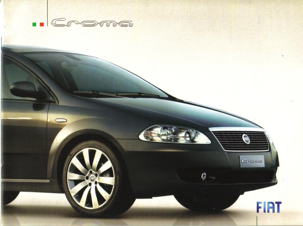 Brochure Fiat Croma 2005, Ophalen of Verzenden, Gelezen, Overige merken