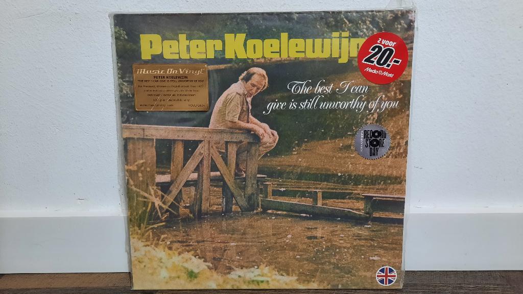 Peter Koelewijn The Best I Can Give Is Still Unworthy Of You, Ophalen of Verzenden, Gebruikt, 12 inch, Poprock