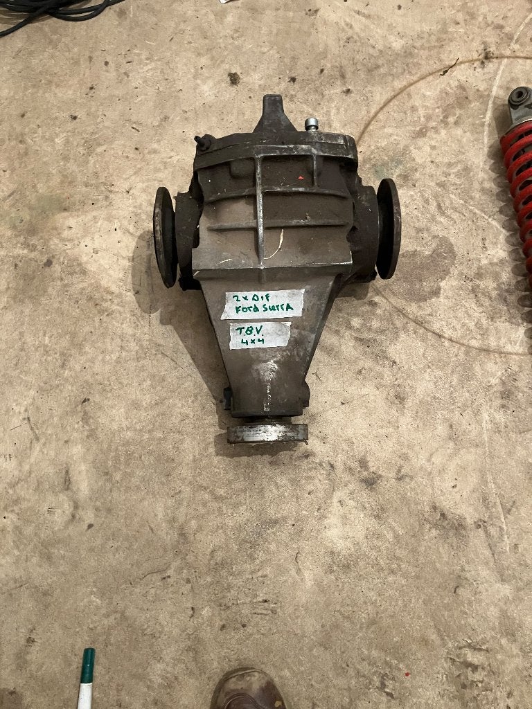 2x Differentieel Originele Ford Sierra + 1 niet compleet, Ophalen, Gebruikt