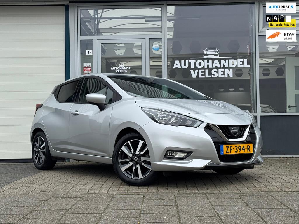 Nissan Micra 1.0 IG-T N-Connecta Camera Apple carplay, Voorwielaandrijving, 101 pk, Euro 6, 999 cc
