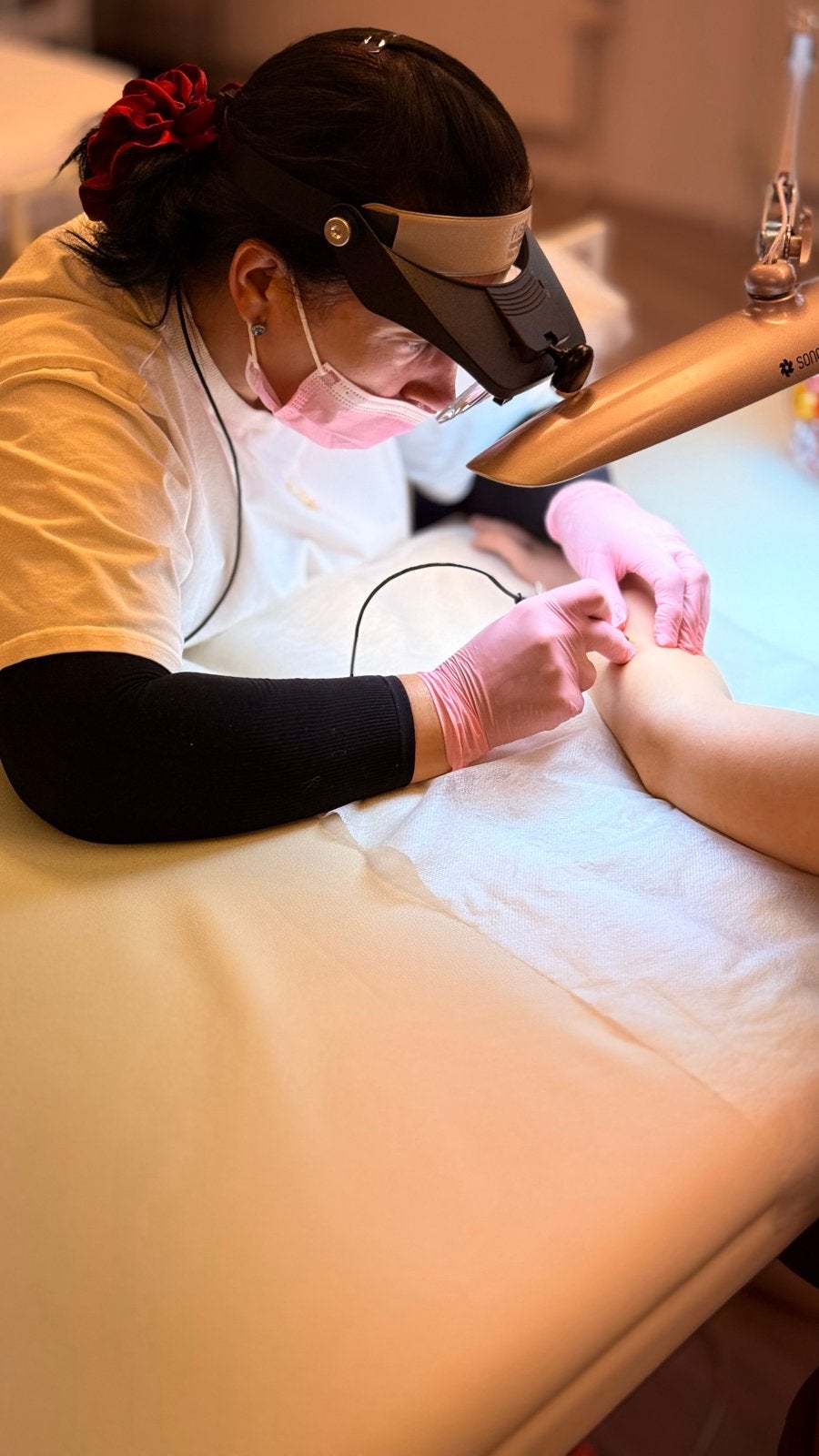 Elektrische epilatie . ontharing, ook voor grijze haren, Ontharing