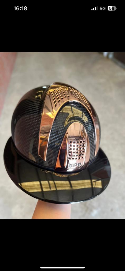 KEP italia carbon roze zwart swarovski, Dieren en Toebehoren, Ophalen of Verzenden, Zo goed als nieuw, Dressuur