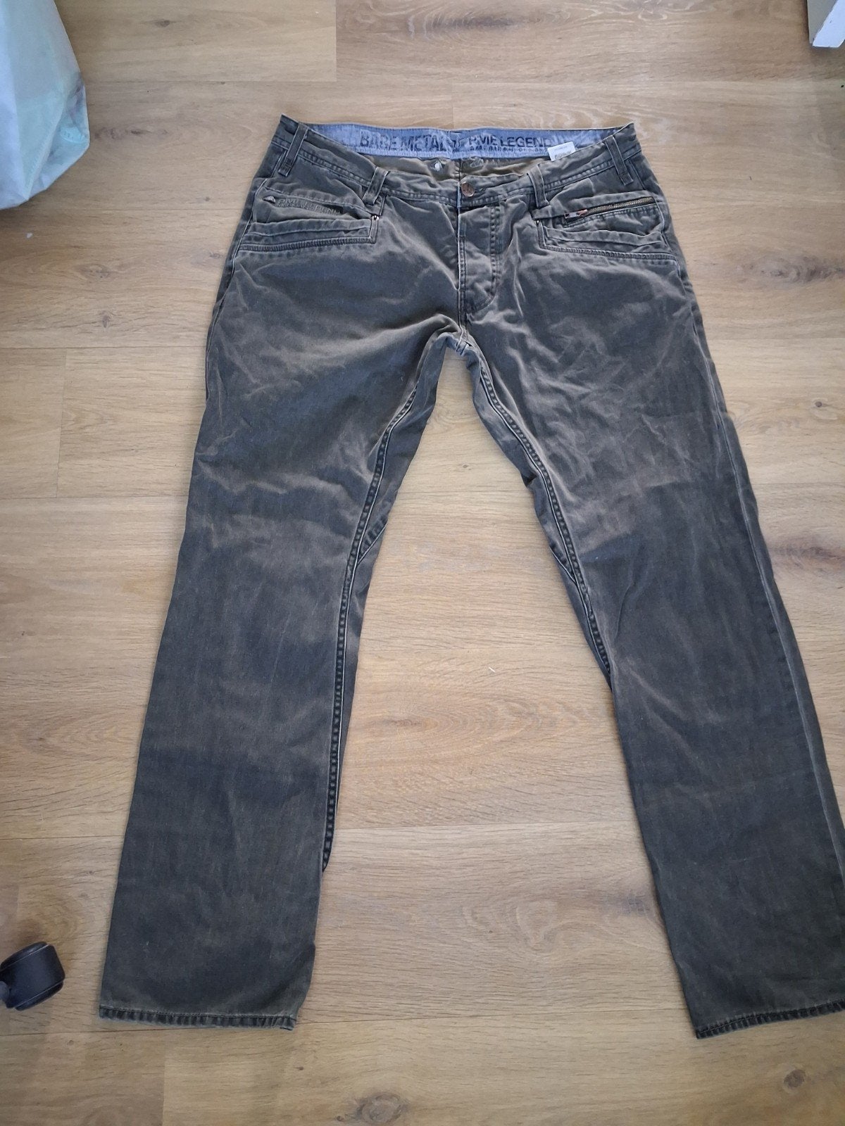 PME Legend Bare Metal Jeans W38 L34 - Groen, Kleding | Heren, Spijkerbroeken en Jeans, W36 - W38 (confectie 52/54), Overige kleuren