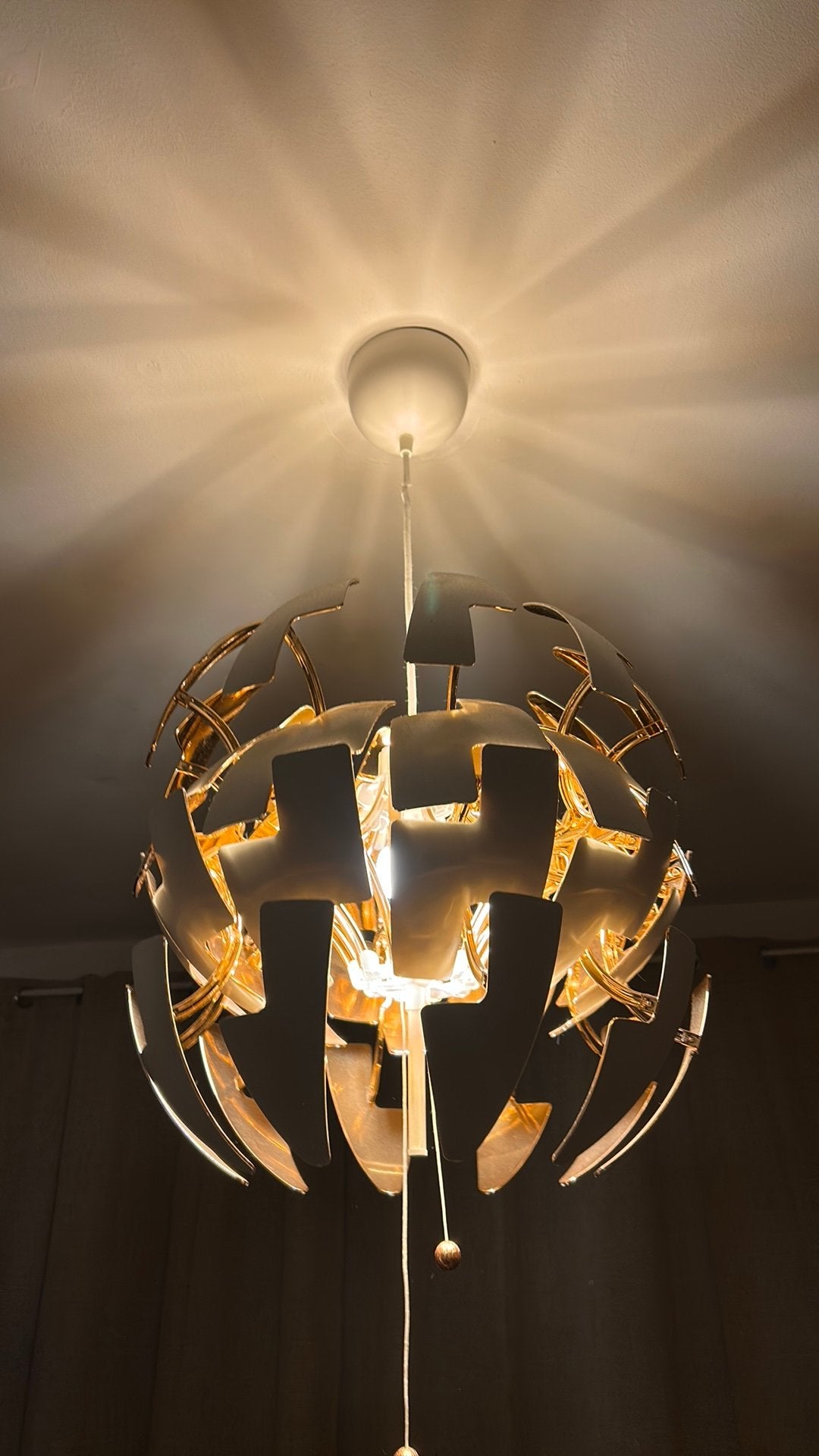 Ikea Lamp, Huis en Inrichting, Lampen | Kroonluchters, Ophalen, Gebruikt, Kunststof