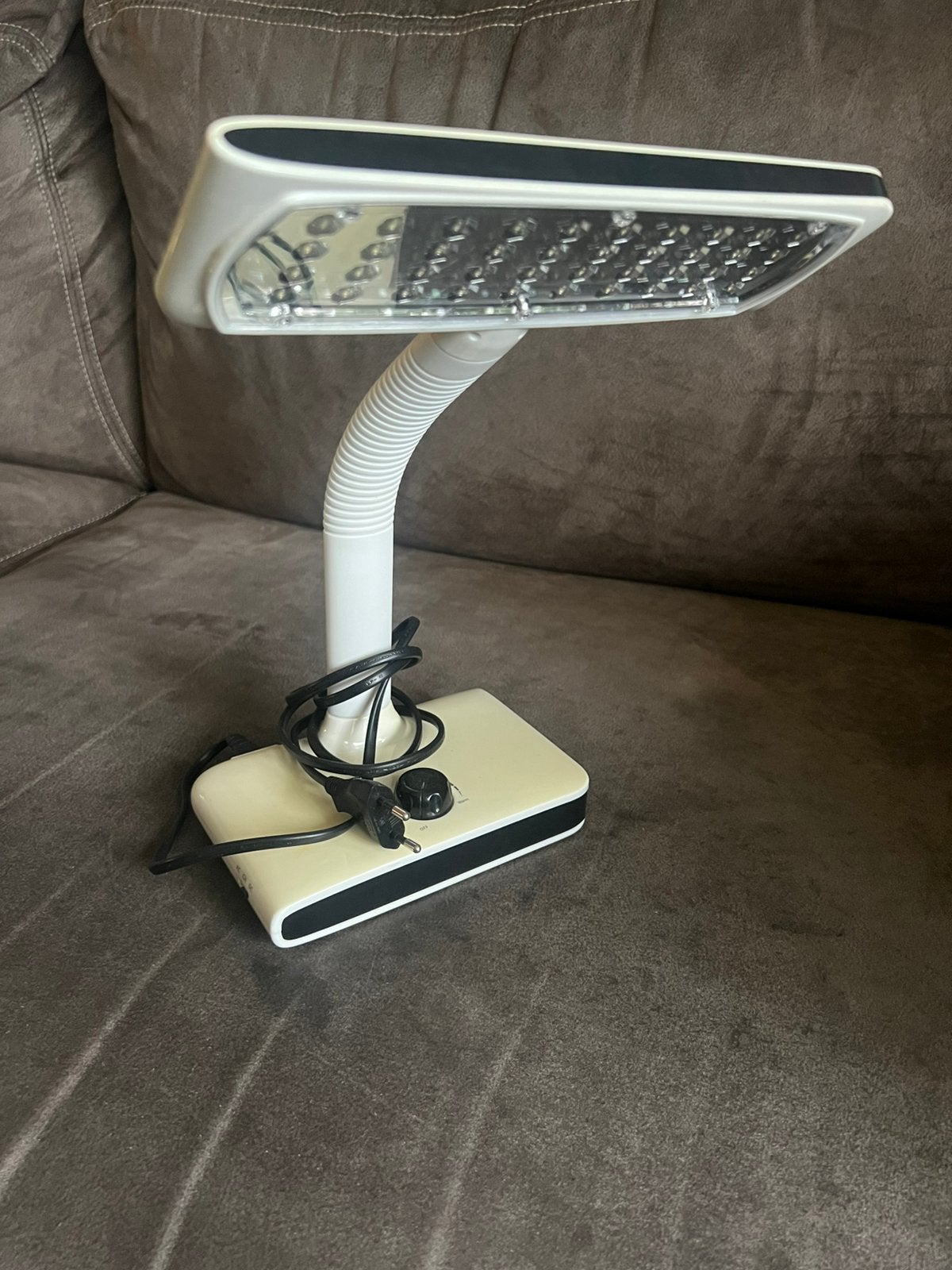 DP LED Bureaulamp...Tafellamp., Beige, Bureaulamp, Vintage, Ophalen of Verzenden
