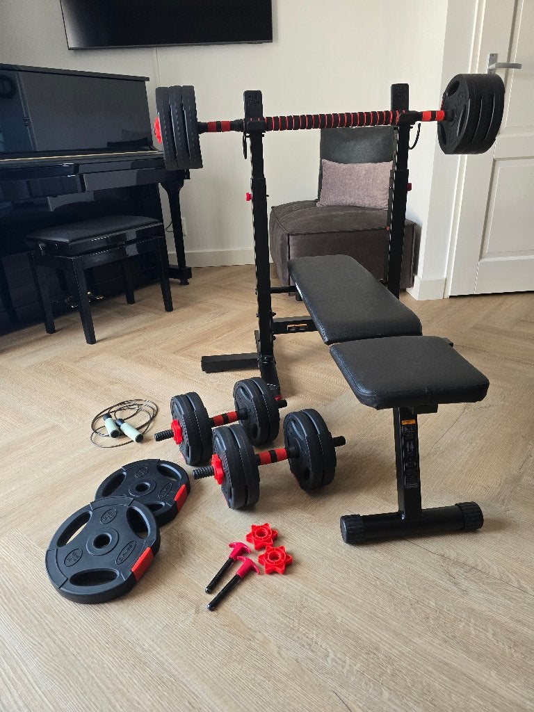 Hometrainer, Sport en Fitness, Fitnessapparatuur, Ophalen, Krachtstation, Zo goed als nieuw, Metaal