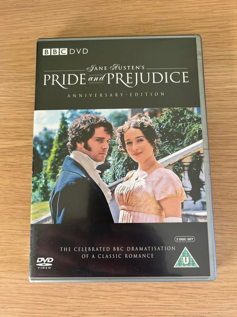 Pride and Prejudice BBC DVD - Anniversary Edition, Alle leeftijden, Ophalen of Verzenden, Zo goed als nieuw, Historisch of Kostuumdrama