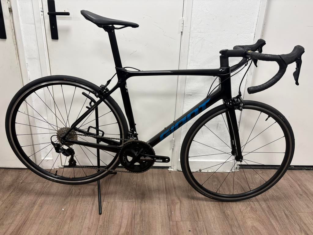 Giant TCR Advanced 2 105, Fietsen en Brommers, Fietsen | Racefietsen, Ophalen, Carbon, Giant, Zo goed als nieuw