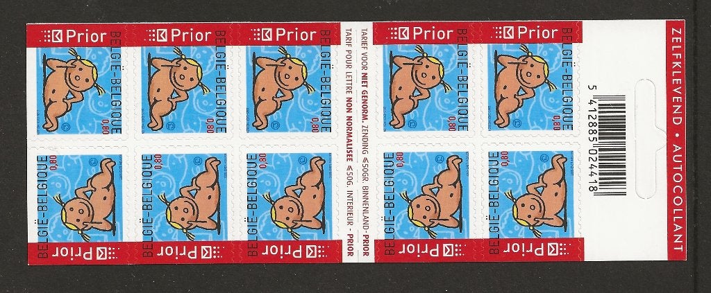 Belgie, boekje Geboorte meisje no Mi 3451, postfris, Ophalen of Verzenden, Postfris