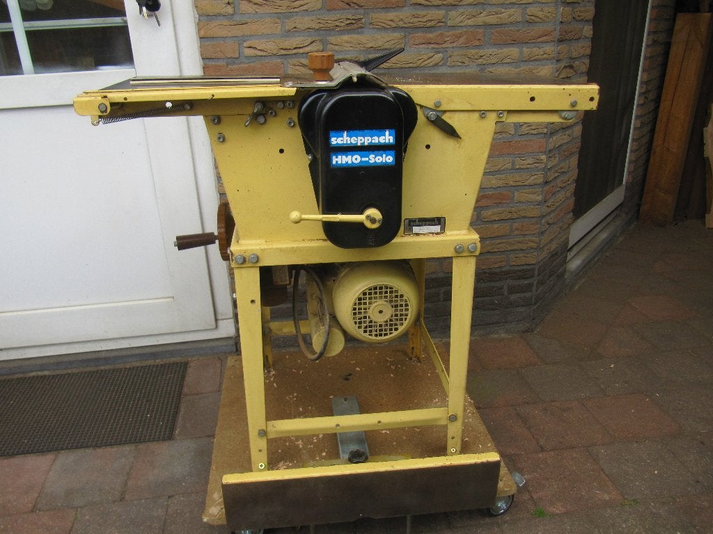 SCHEPPACH HM 0 vlak/vandiktebank 220 V, Ophalen, Zo goed als nieuw