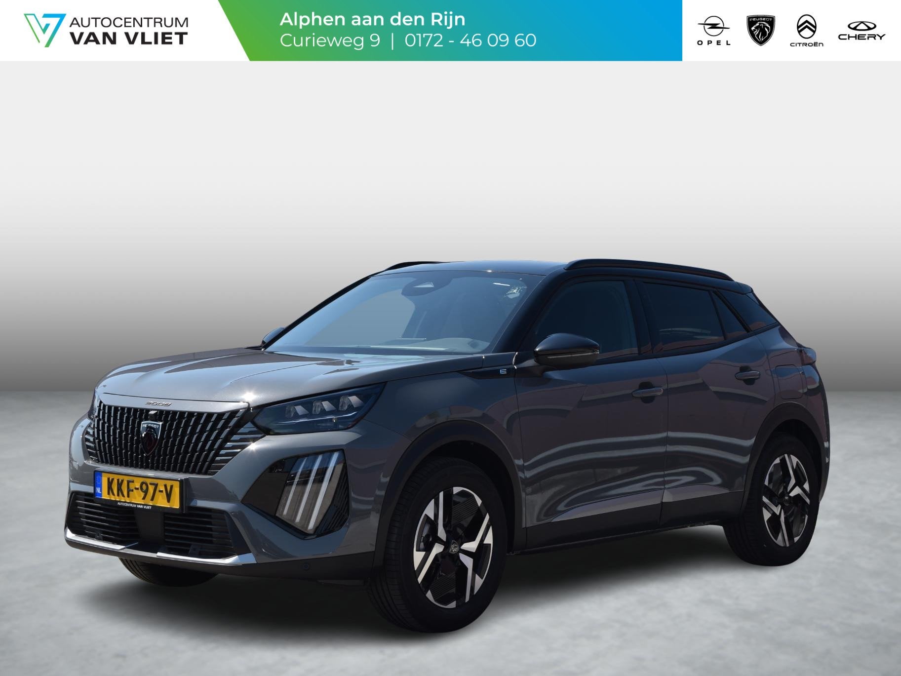 Peugeot e-2008 EV GT Avantage 54 kWh Warmtepomp l Alcantara, Auto's, Gebruikt, 156 pk, Origineel Nederlands, 1523 kg
