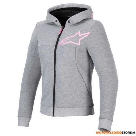 Alpinestars Stella Chrome V2 Sport Motorhoodie, Grijs-Roze, Ophalen of Verzenden, Nieuw met kaartje