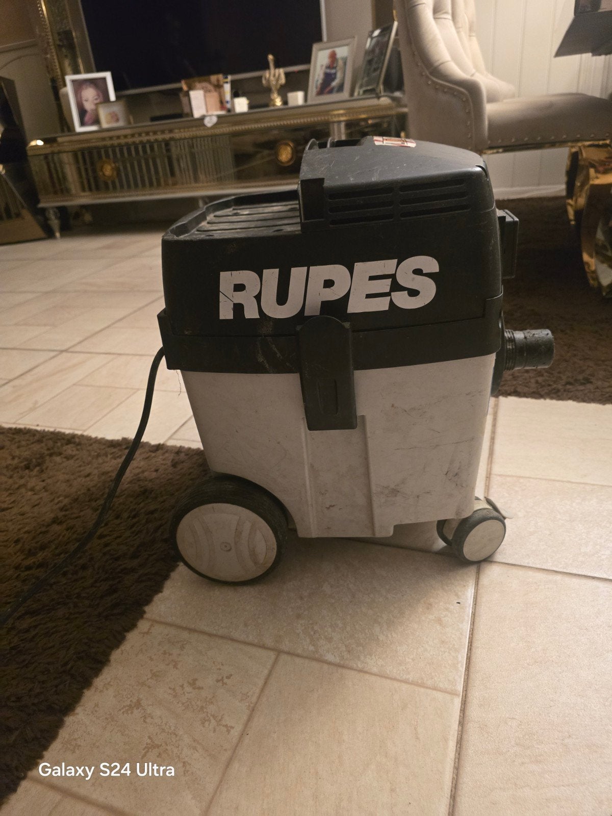 RUPES S130EPM Stofzuiger 30L - 1200W - Klasse M, Witgoed en Apparatuur, Ophalen, Overige merken, Gebruikt, Industriële stofzuiger