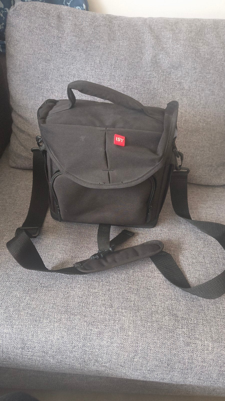 ISY Camera/Lens Tas - Compact en Superhandig, Audio, Tv en Foto, Overige merken, Ophalen of Verzenden, Zo goed als nieuw, Schoudertas