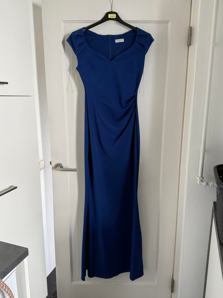Galajurk koningsblauw, Ophalen of Verzenden, Zo goed als nieuw, Blauw, Galajurk