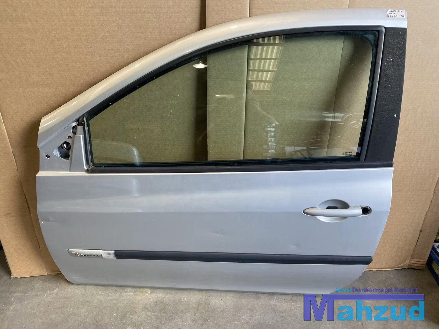RENAULT CLIO 3 Grijs zilver TED69 Linker links deur portier, Renault Group, Gebruikt, Contact.group@renault.com, Ophalen of Verzenden