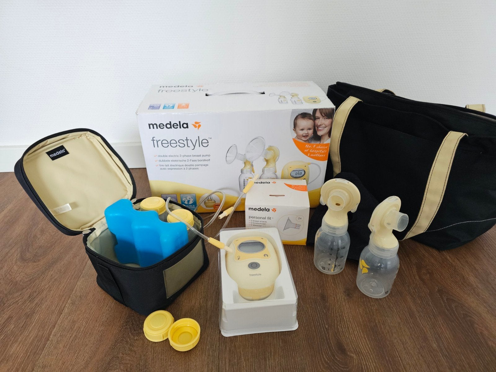 Medela Freestyle Borstkolf Compleet met Accessoires, Ophalen