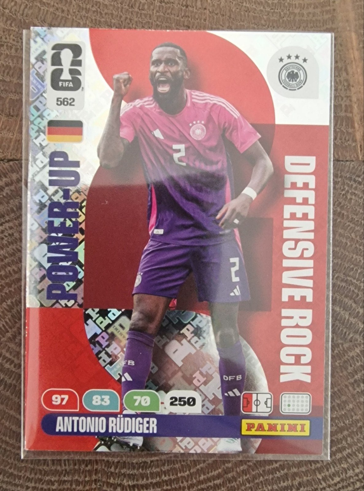 Antonio Rüdiger Panini FIFA World Cup 2026, Ophalen of Verzenden, Nieuw, Overige sporten, Spelerskaart